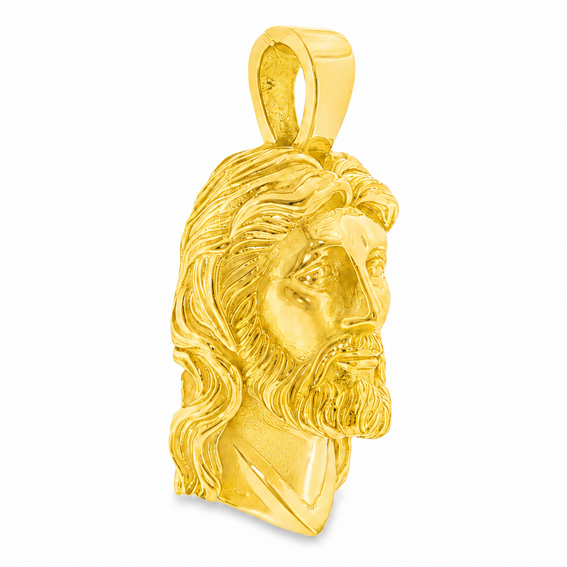 18k Gold Jesus Pendant 71648