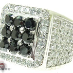 Black and White Diamond Premiere Ring 19024 - Image 3