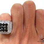 Black and White Diamond Premiere Ring 19024 - Image 8