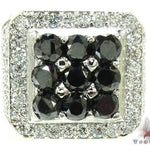 Black and White Diamond Premiere Ring 19024 - Image 2