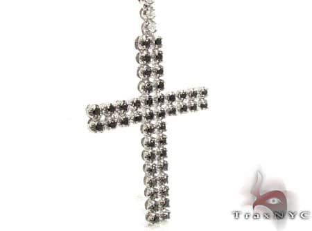 10K Black and White Gold Diamond Rosary, photo 7 of 14
