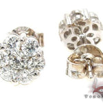 VS2 Round Cut Stud Earring 19030 - Image 4