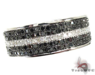 5 Row White Strip Ring 19051 - Image 1