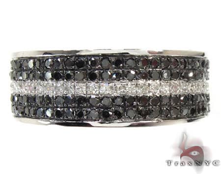 5 Row White Strip Ring 19051 - Image 2