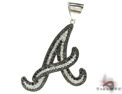 Custom Initial A Pendant 19093 - Image 1