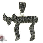 Black Diamond Chai Pendant 19120 - Image 1