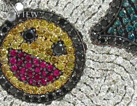 Custom Jewelry - LV Pendant 19140 - Image 3