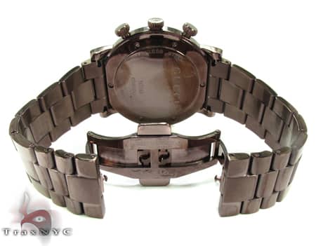 Brown Gucci 101G Chrono Watch YA101341 19207 - Image 11