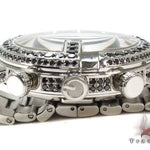 Fully Iced Black Diamond Gucci 101G Chrono YA101309 19208 - Image 9