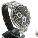 Fully Iced Black Diamond Gucci 101G Chrono YA101309 19208 - Image 3