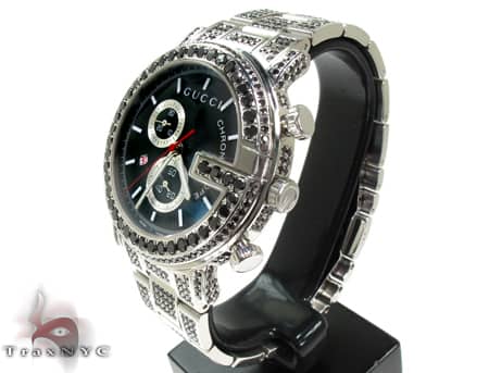 GUCCI 時計 101Jシルバー/ブラック グッチ GUCCI 腕時計 クオーツ Gフェイス ボーイズ シルバー 101J SS