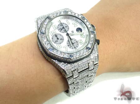 Fully Iced Audemars Piguet Royal Oak Offshore 19210 - Image 14