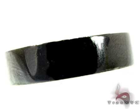 Black Gold Back Diamond Eternity Prong Ring 19312 - Image 4