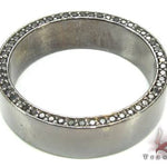 Black Gold Back Diamond Eternity Prong Ring 19312 - Image 5