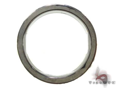10K Gold 3 Row Black Diamond Ring, photo 5 of 6