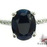 Ladies Black Sapphire Ring 19684 - Image 2