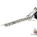 Ladies Black Sapphire Ring 19684 - Image 5