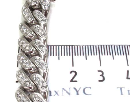 Diamond Miami Link Bracelet 19688 - Image 8