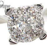 14K White Gold Diamond Ring 19823 - Image 3