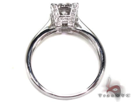 14K White Gold Diamond Ring 19823 - Image 6