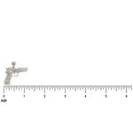 .925 Silver Floral Pistol 71192