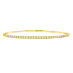 Flexible Diamond Bangle Bracelet 69836