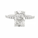 Radiant Diamond Engagement Ring 70950
