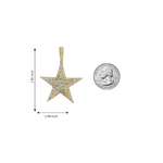 Iced Out Star Pendant 71010