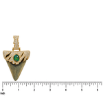 Megalodon Tooth Pendant 71857