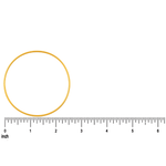 21K Gold Royal Slim Bangle 71471