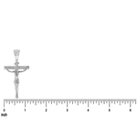 Silver Crucifix Jesus Cross 66457