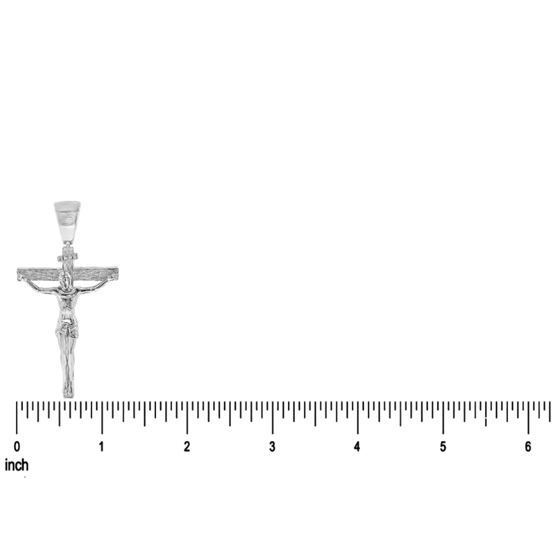 Silver Crucifix Jesus Cross 66457