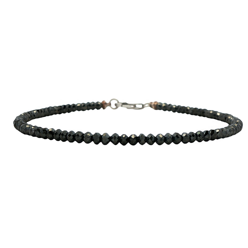 Black Diamond Bead Bracelet 70925 - Image 1