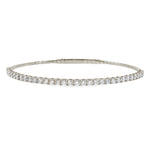 Flexible Diamond Bangle Bracelet 69834