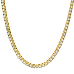 10  Pointer Upside Down Diamond Tennis Chain 70936