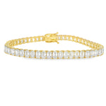 Emerald Diamond Tennis Bracelet 71037