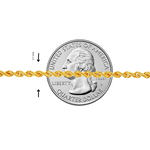 21K Gold Rope Chain 2.7mm 71476
