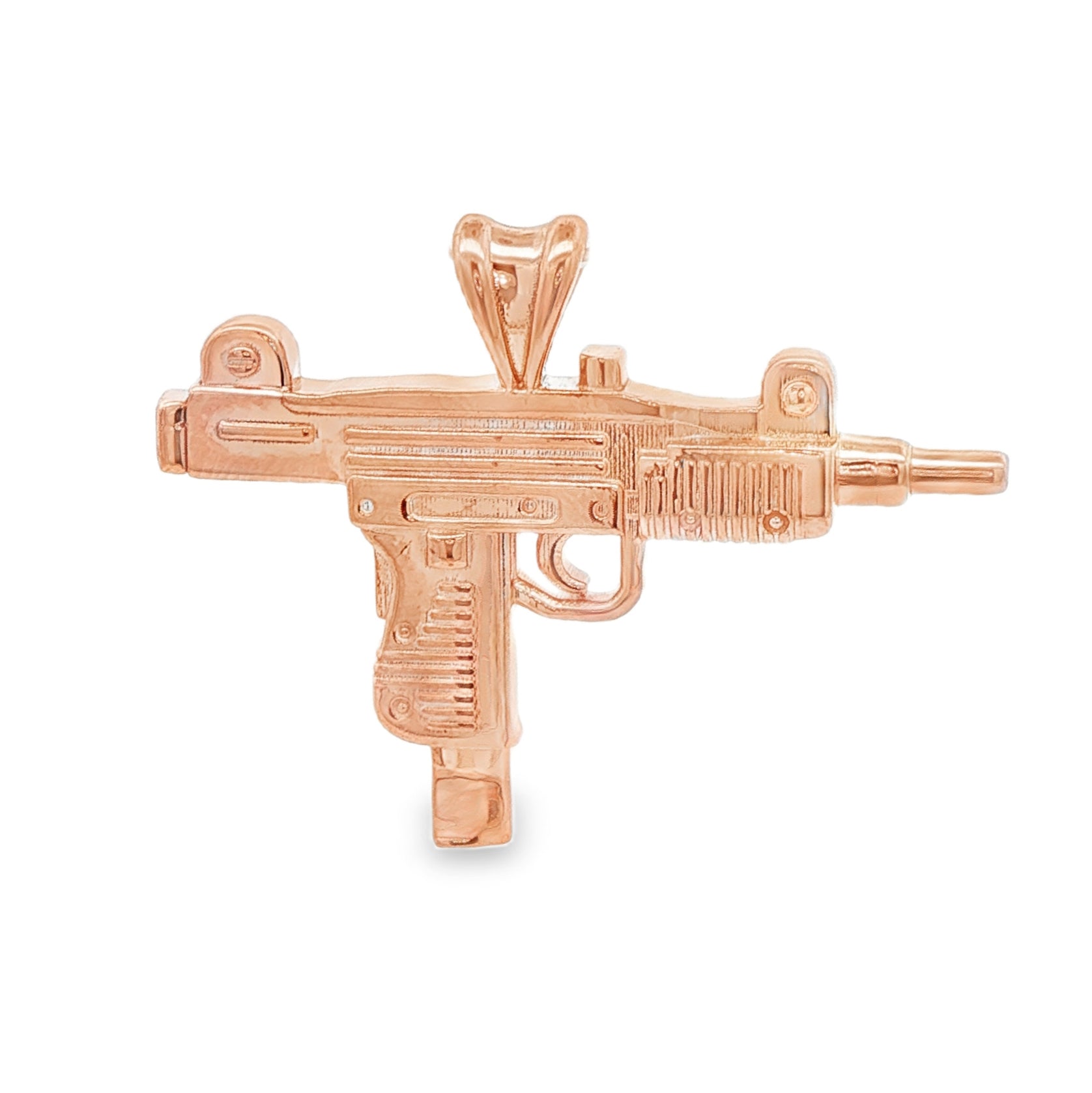 supreme uzi gold  確実正規品 希少 14K Gold Small Uzi Pendant 71181 | TraxNYC