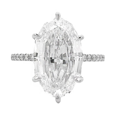 Marquise Diamond Engagement Ring 70953