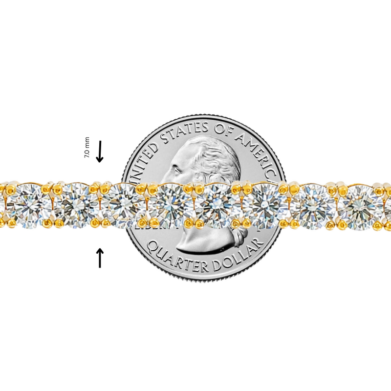 1.25 Ct Each Diamond Tennis Bracelet 71662