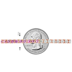 Diamond Blossom Tennis Bracelet 69886