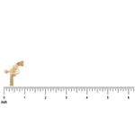 14K Gold Revolver Pendant 71198