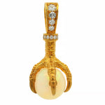 One of One 24K Eagle Claw Opal Pendant 70968