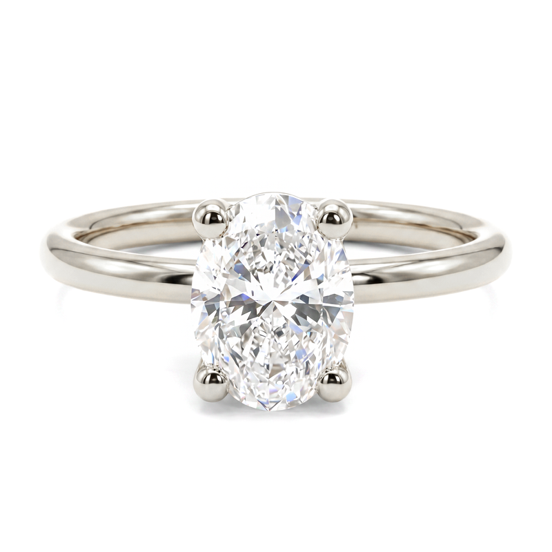 Signature Oval Diamond Engagement Ring 68837