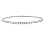 Flexible Diamond Bangle Bracelet 69835