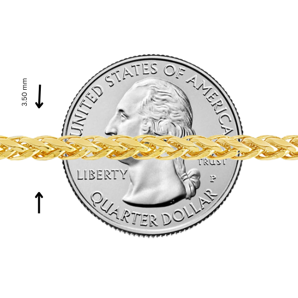 14K Palm Link Chain 3mm 71378