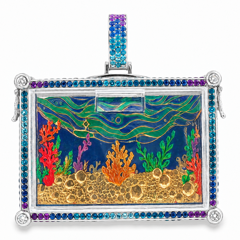 1 of 1 Trax Fish Aquarium Pendant, view 2