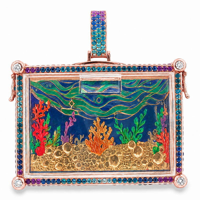 1 of 1 Trax Fish Aquarium Pendant, view 3