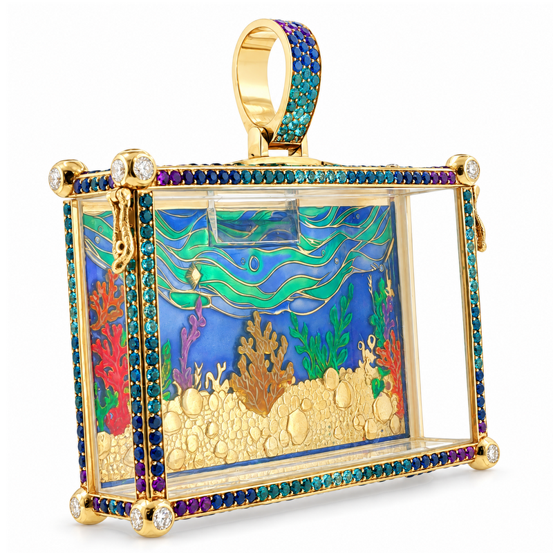 1 of 1 Trax Fish Aquarium Pendant, view 6