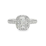 Baguette Diamond Engagement Ring 68623